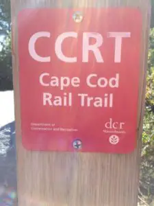 Cape Cod Rail Trail Sign